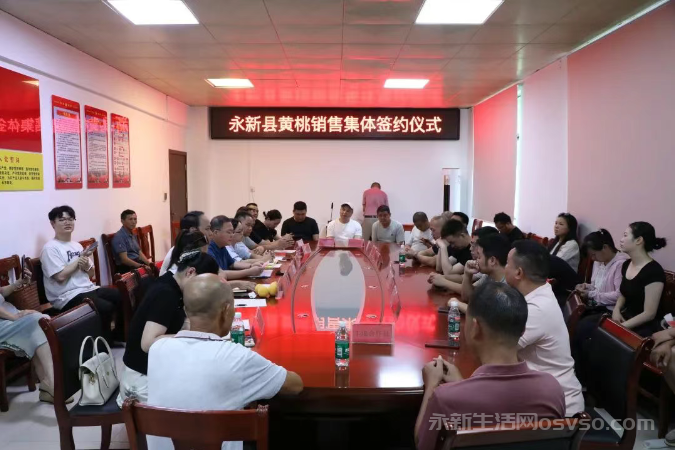 永新县曲白乡40万斤黄桃迎来丰收 农业部门助力果农拓宽销售渠道
