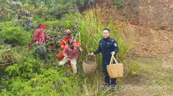 永新二人上山捡松菇迷路了 烟阁派出所、消防携手进山搜救