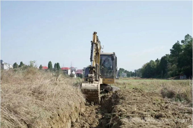 永新烟阁乡长富村：大力推进高标准农田建设图3