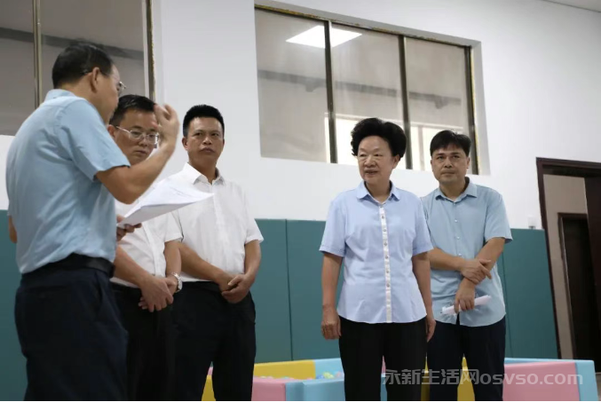 市政协党组书记、主席肖玉兰在永新调研