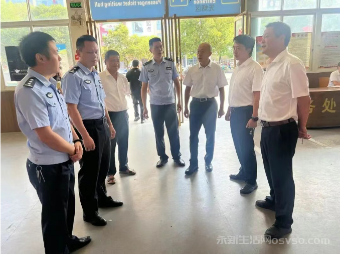 永新交管大队民辅警深入辖区交通运输企业开展安全隐患排查工作